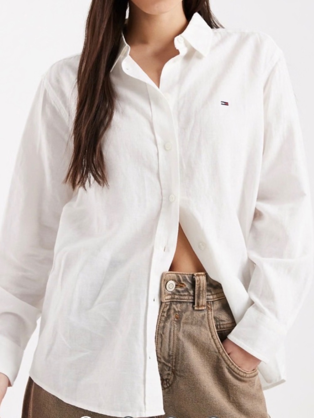 Tommy Hilfiger Linen shirt relaxed fit